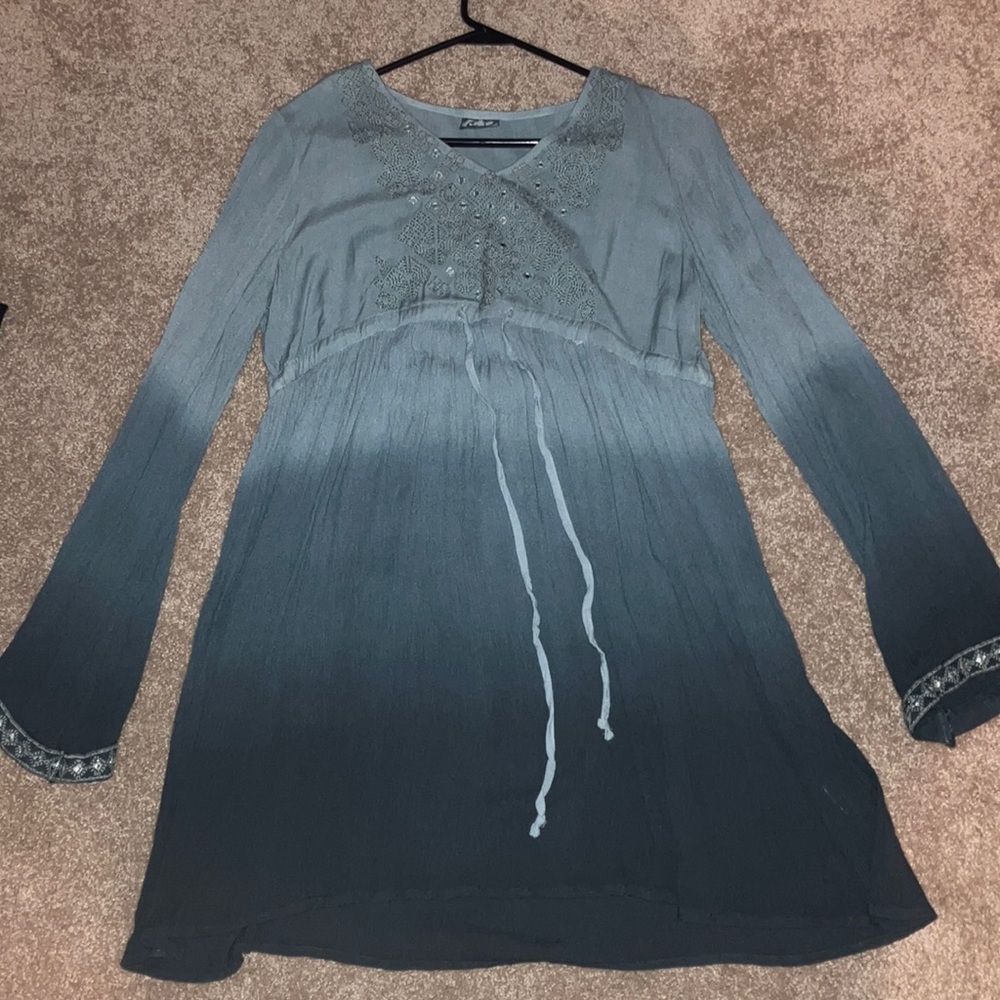 Bohemian hippie dress